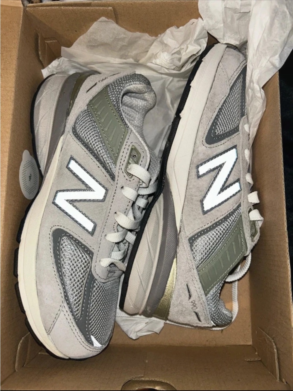New Balance Grey Casual Sneakers